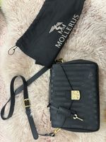 Mollersus Tasche Leder Schwarz Neuwertig