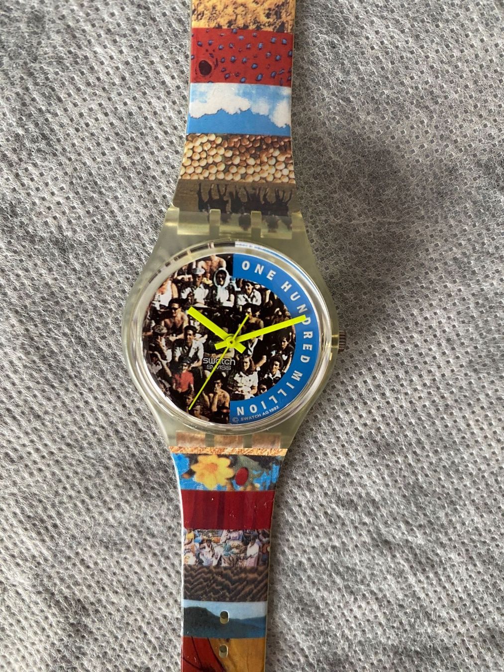 Swatch Uhren: Vintage Swatch 100 Million 1994 – Neu und originalverpackt aus Wohlen b. Bern von ber_ds2t