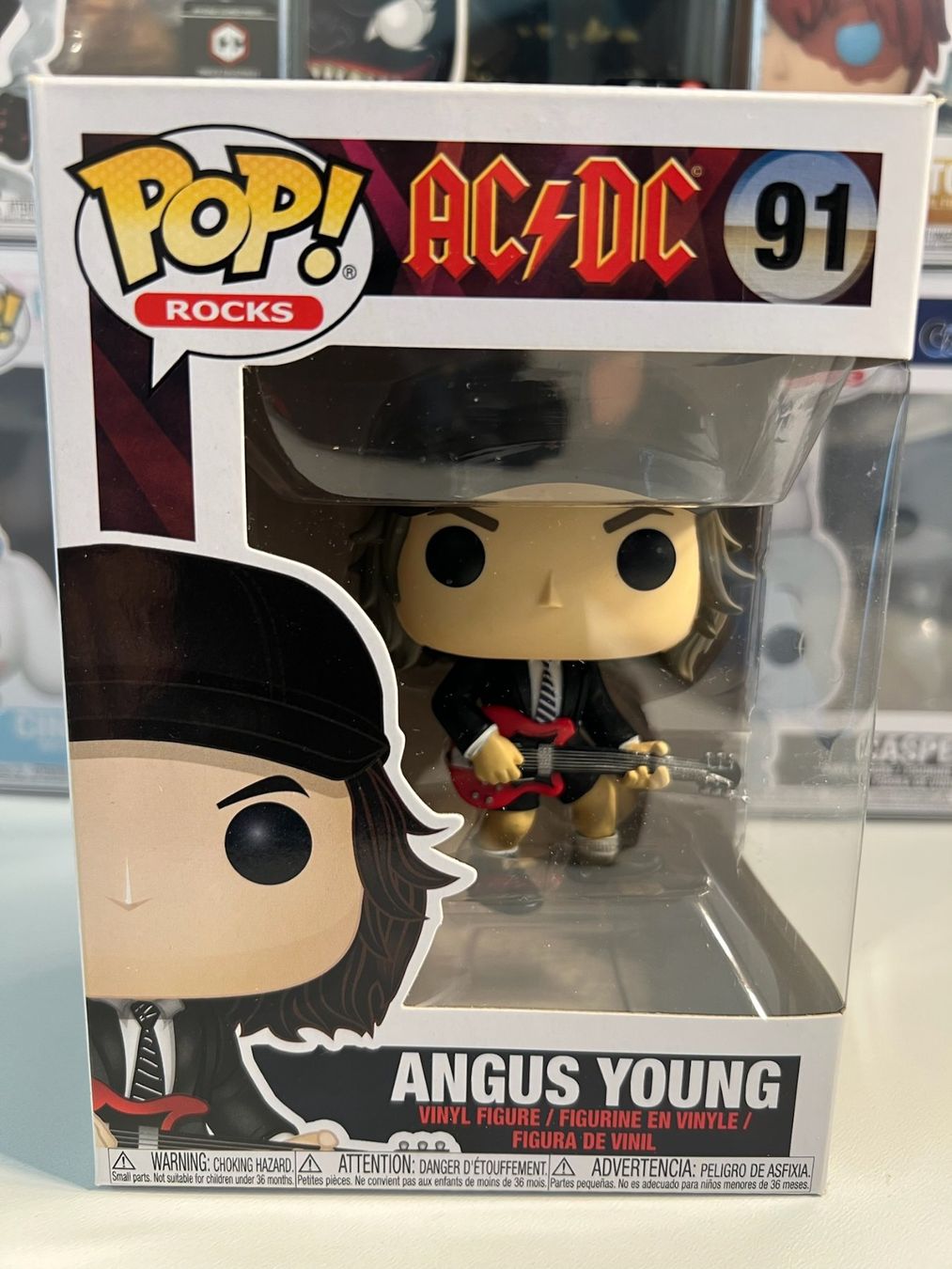 Funko Statuette: Funko POP! Rocks AC/DC Angus Young – Usato da Le Mouret venduto da perfectbijou