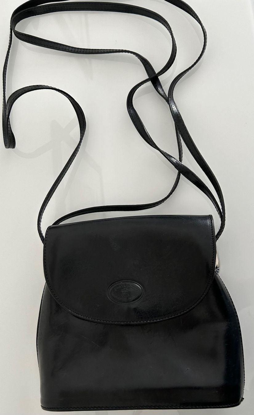 Borse da donna: Schwarze Ledertasche – Usato da Horn venduto da Resvi