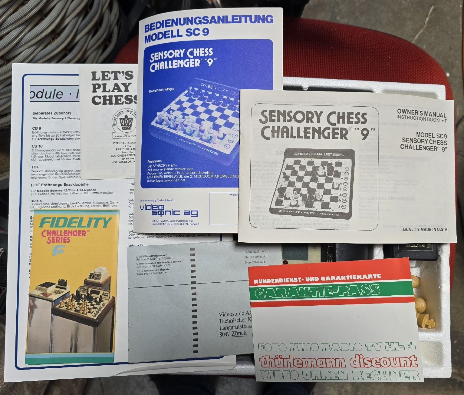 Giochi: Fidelity Sensory Chess Challenger 9  – Usato da Courtemaîche venduto da justine21 6