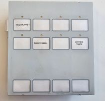 8 Kanal Saia Burgess Panel Board