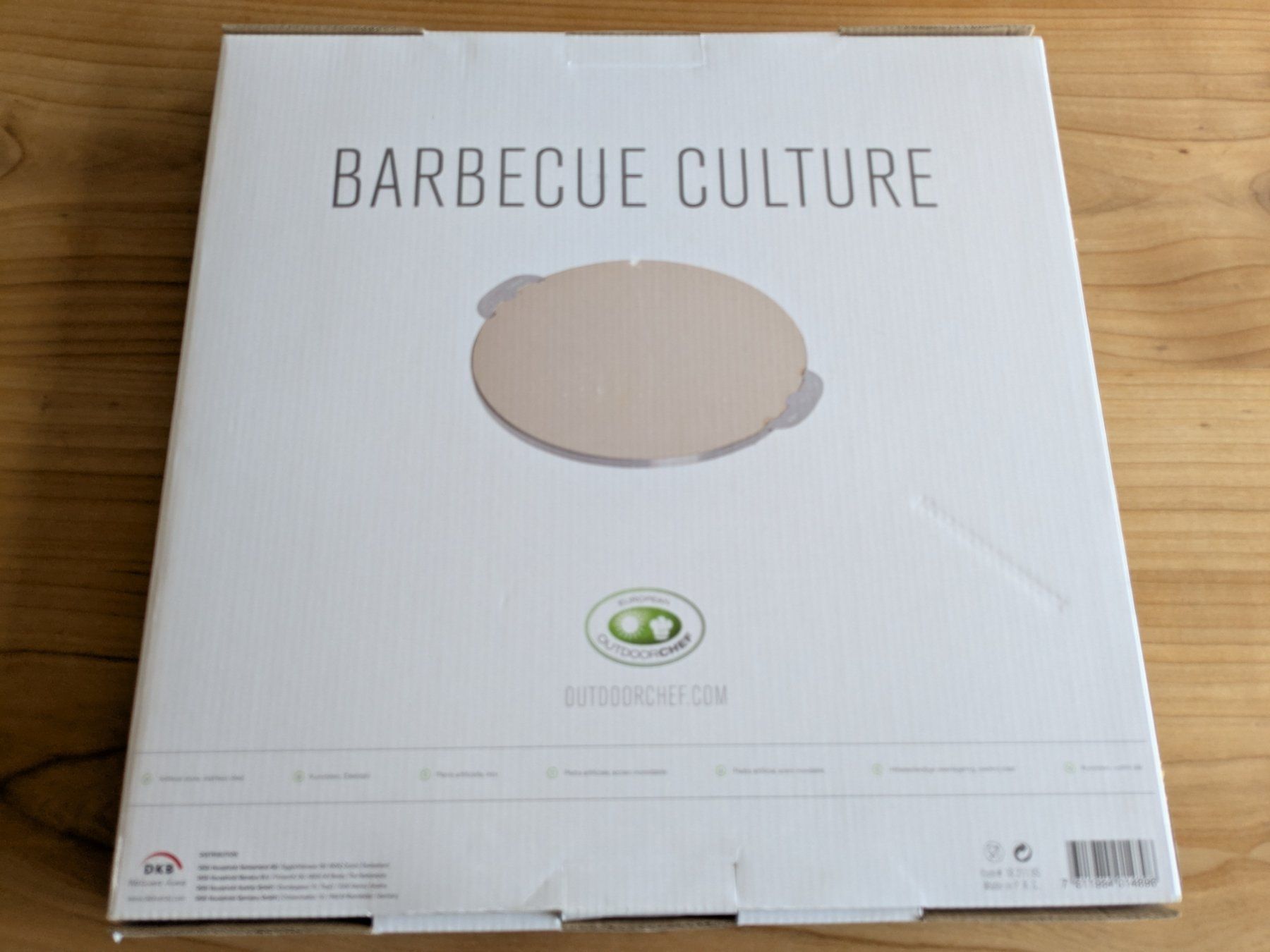 Piatti di portata: Outdoorchef Pizzastein 570 Neu! – Nuovo e nell'imballaggio originale da Wildhaus venduto da Massivholz 2