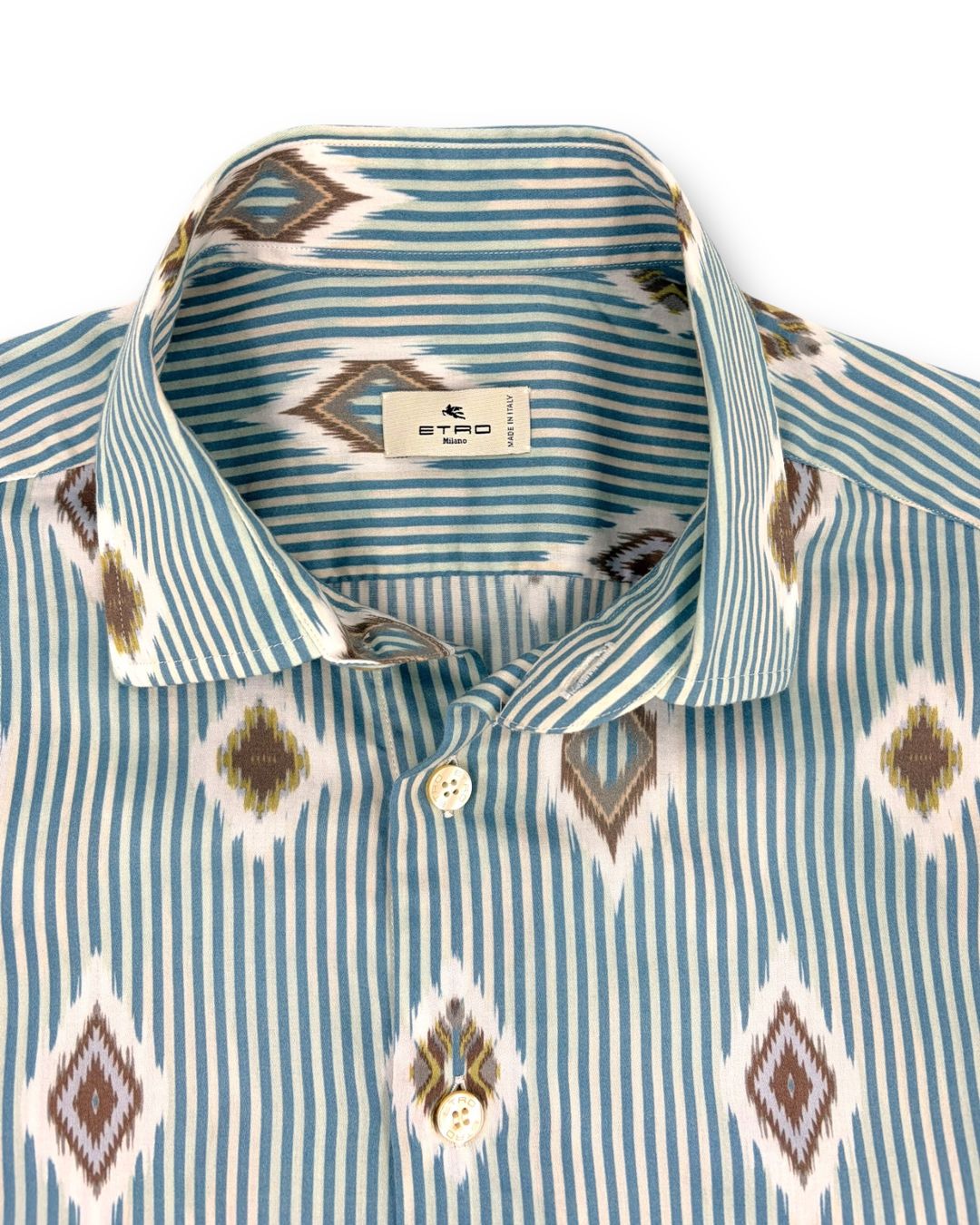 Etro Camicie: Etro Hemd gemustert Gr. 40 (M) – Usato da Binningen venduto da Designerlabels 3
