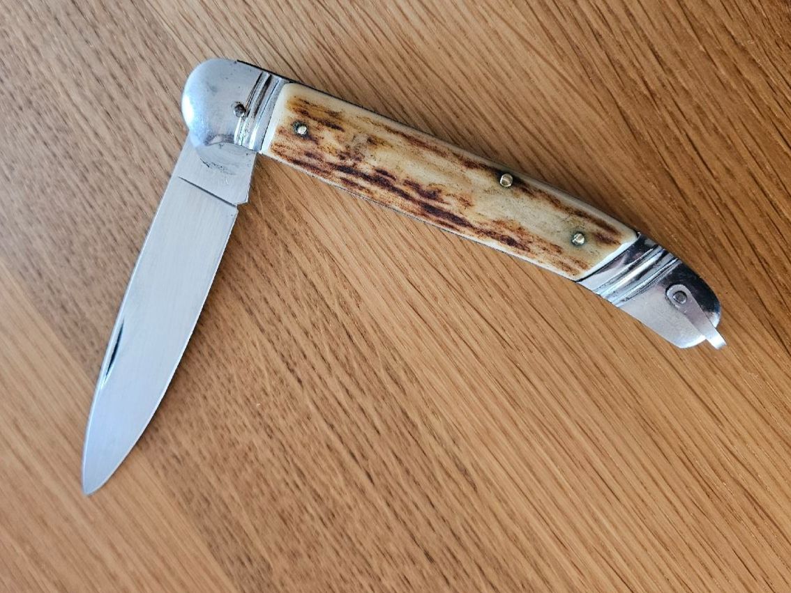 Accessori: Tonerini Jagdmesser mit Horn – Usato da Bern venduto da Respirit