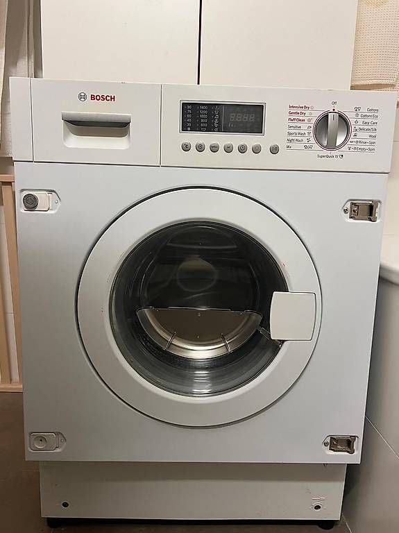 Waschmaschinen: Lave-linge Bosch + sèche-linge + meuble IKEA  – Gebraucht aus Lausanne von ron_zcr9