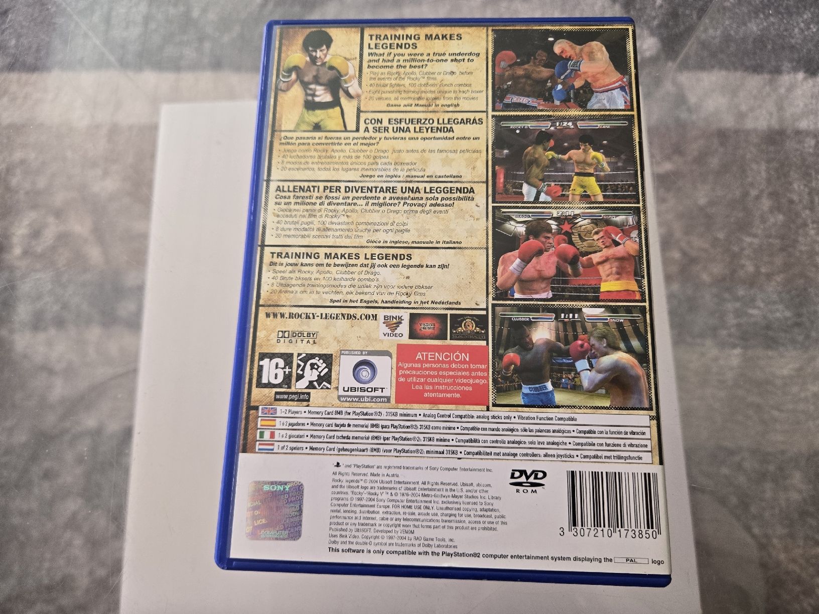 Giochi: Rocky Legends PS2 – Usato da Bussigny venduto da Kfdlt 1