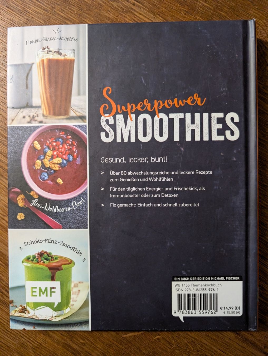 Libri: Superpower Smoothies - Kochbuch, über 80 Rezepte – Nuovo (secondo la descrizione) da Bern venduto da Zorro333 1