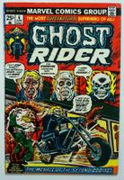 GHOST RIDER #6 WITH THE STRANGER MARVEL VALUE STAMP 1974