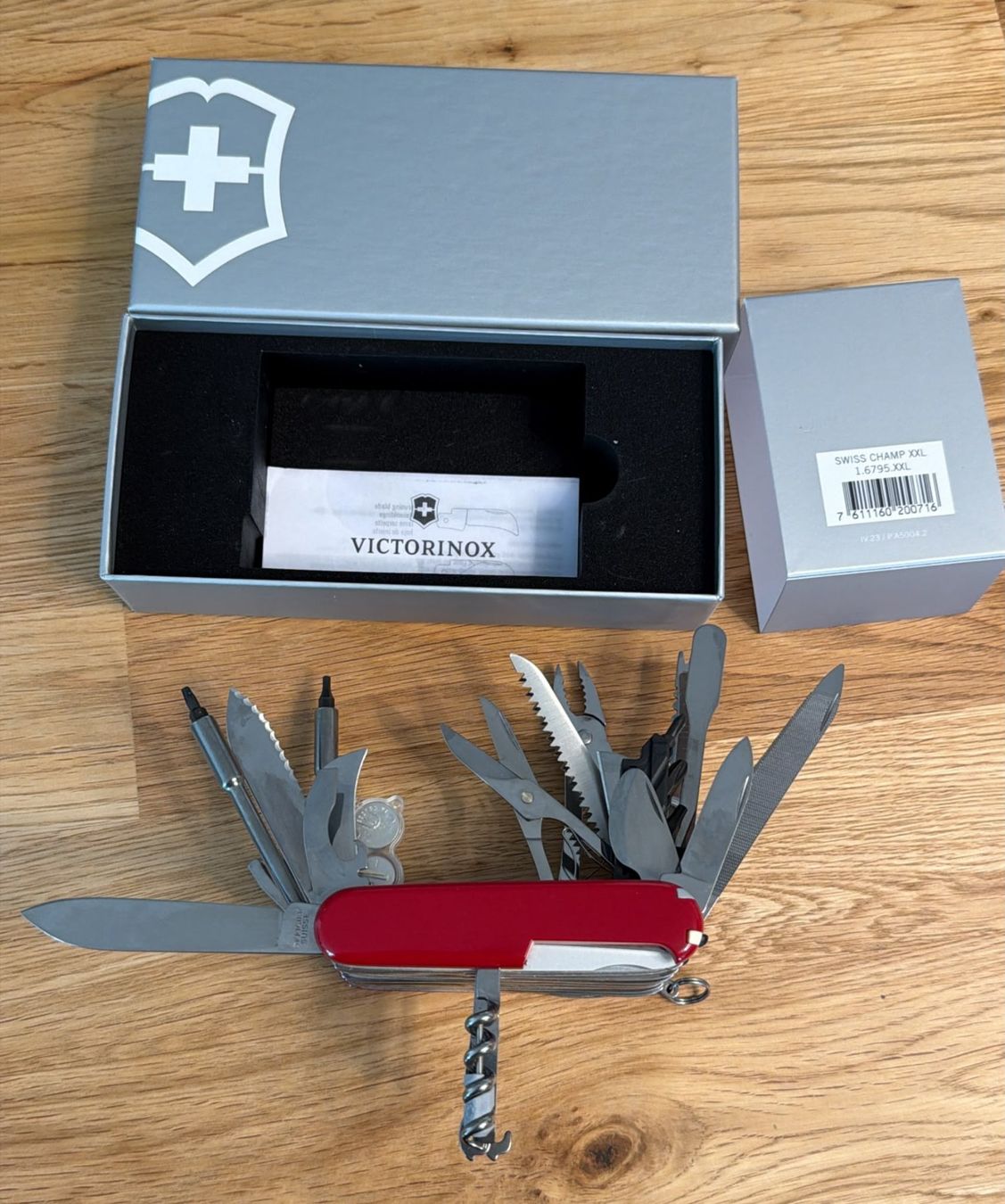 Victorinox Coltelli tascabile: SWISS CHAMP XXL SACKMESSER – Nuovo e nell'imballaggio originale da Zürich venduto da Frei-Occasionen 3