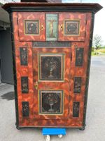 Antiker Kasten Bern mit alter Bauernmalerei 1830