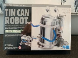 Tin Can Robot Green science