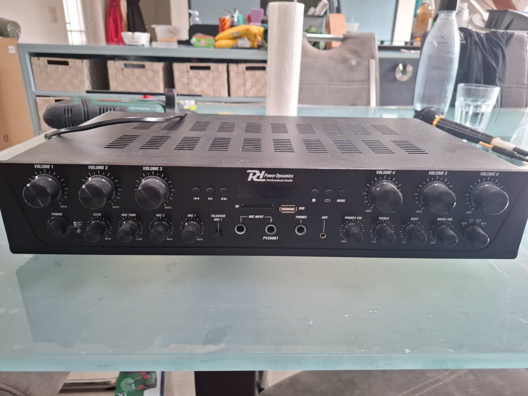 Verstärker: Amplificateur Power Dynamics PV260BT – Gebraucht aus Morens FR von lauranatsilva