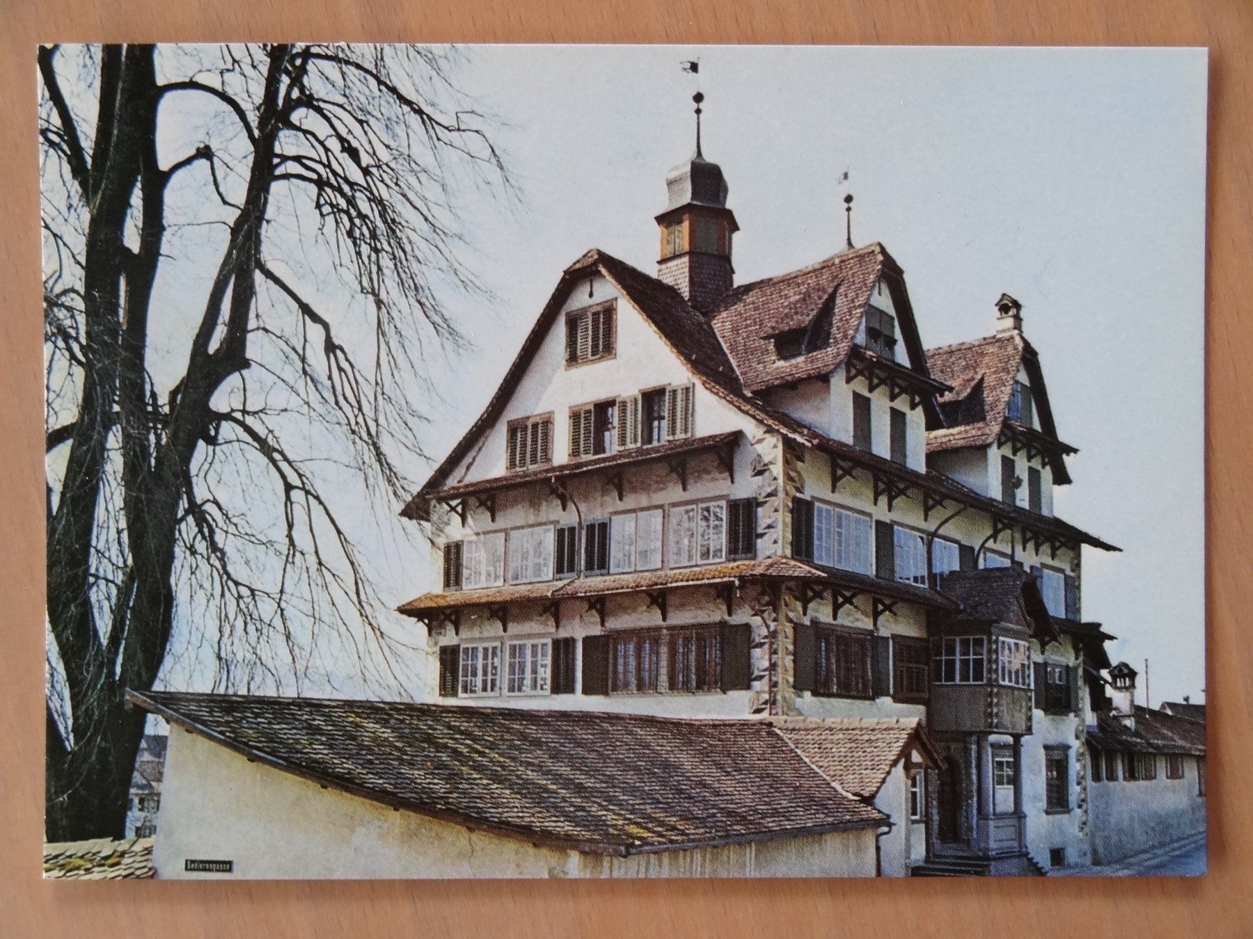 Cartoline postali: Schwitz, Ital Reding-Haus – Usato da St Léonard venduto da Riglin
