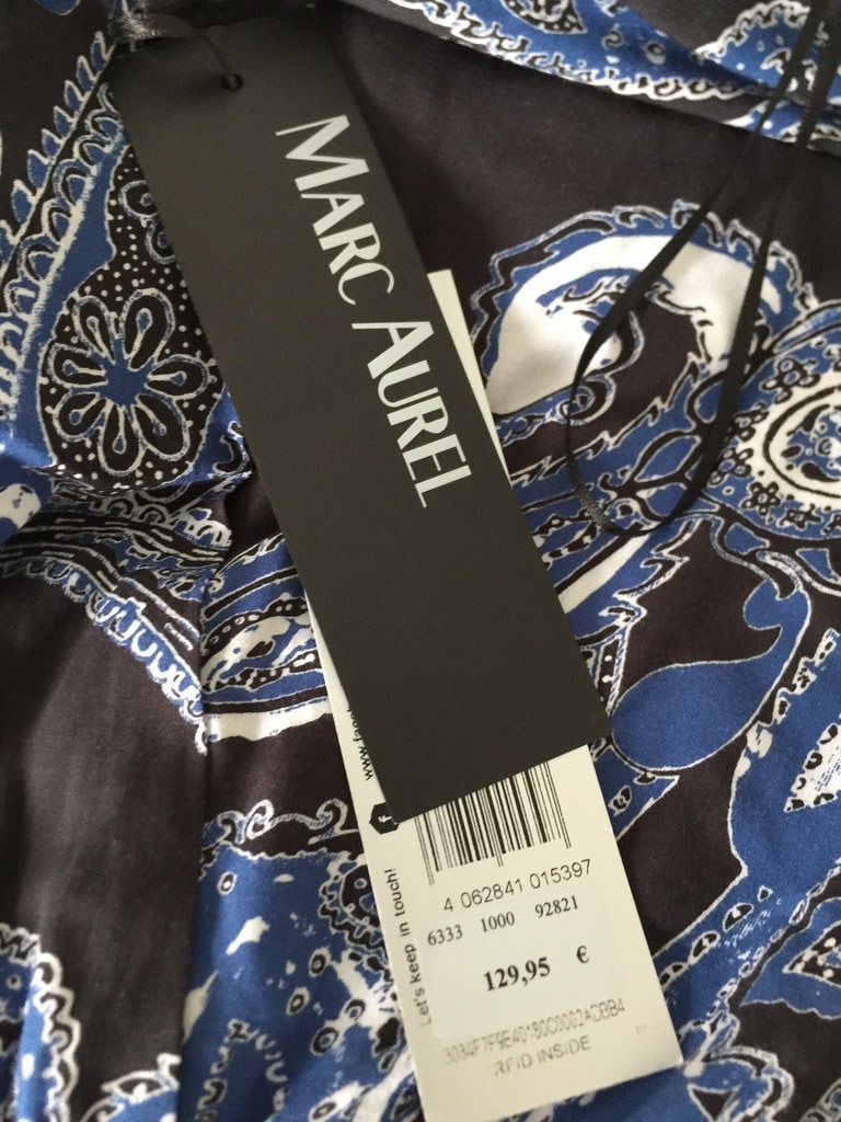 Camicette: Neuware Marc Aurel Bluse Gr. 40 Viskose – Usato da Kirchdorf AG venduto da coco123 8
