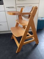 Holztischsitz Hauck Tripp Trapp mit Kissen und Bügel