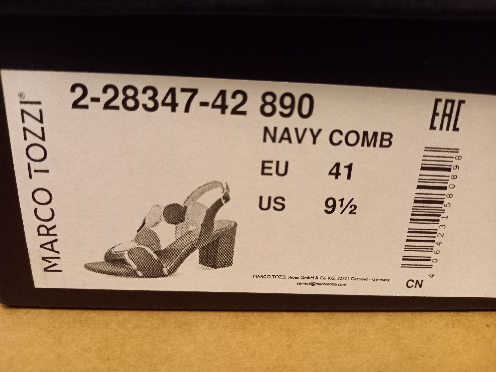 Scarpe da donna: Sandalen Marco Tozzi Gr. 41 – Nuovo (secondo la descrizione) da Basel venduto da Teddyfan92 6