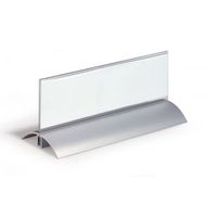 2 Stk. neue DURABLE Tisch-Namensschilder, 61x1500mm