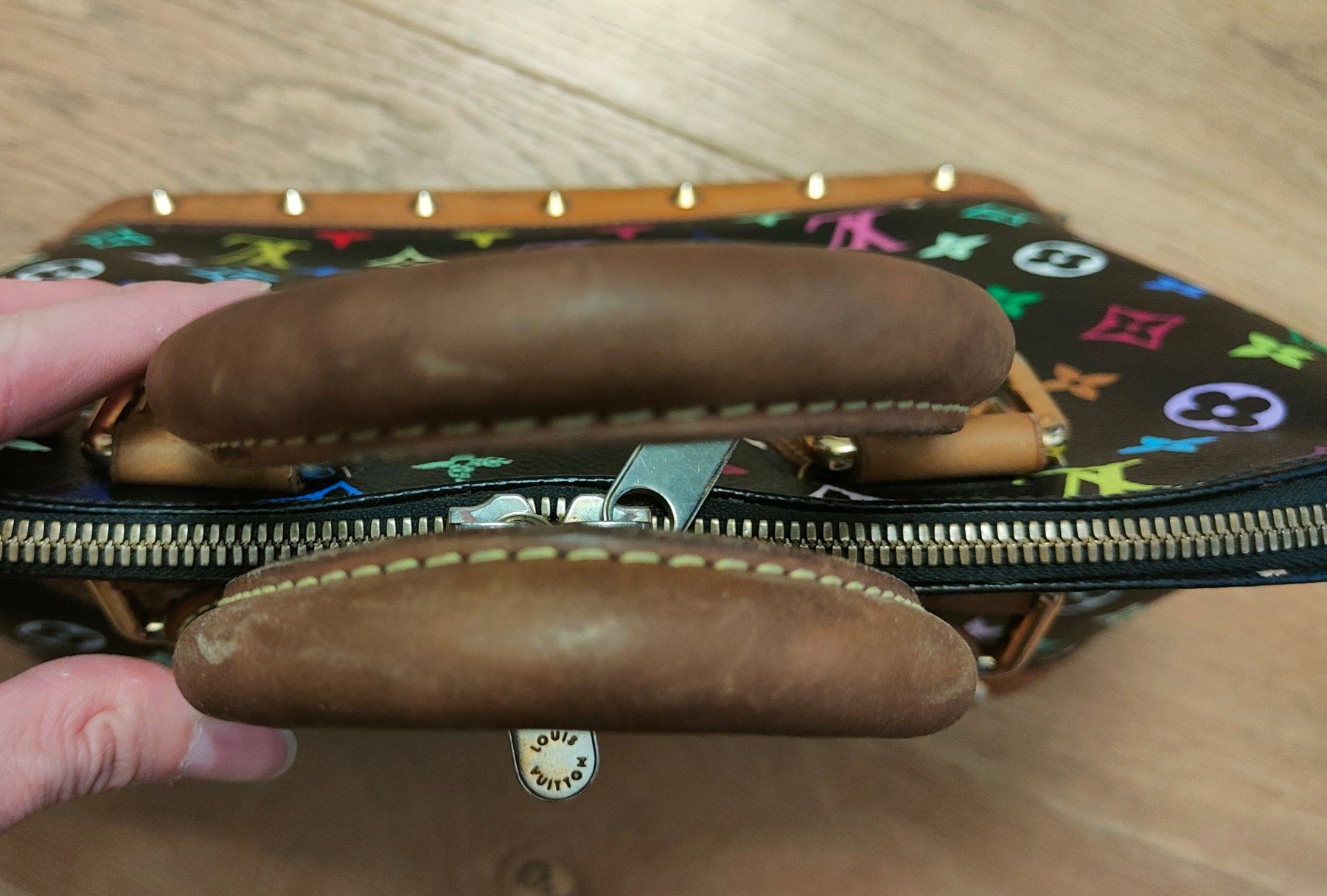 Louis Vuitton Borse: Louis Vuitton Alma Monogram Multicolor black Murakami – Usato da Zürich venduto da R-2015 5