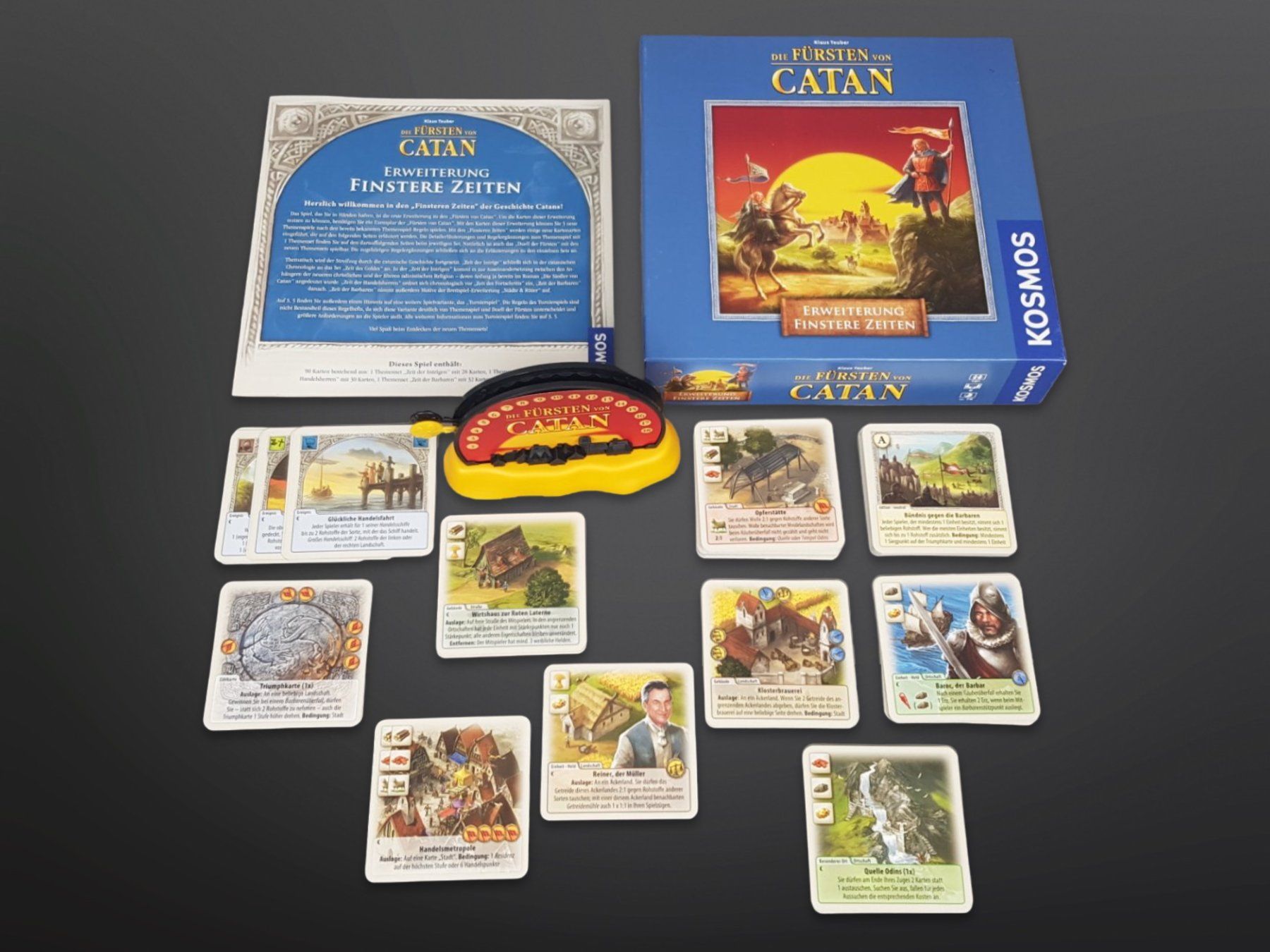 Kosmos Giochi: KOSMOS Die Fürsten von Catan Set – Usato da Suhr venduto da Restwert_Suhr 2