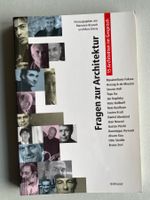 New Architecture Book: 'Fragen zur Architektur' Interviews