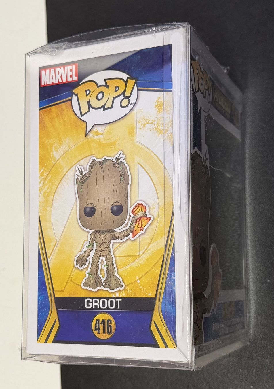 Funko Statuette: Funko Pop Groot Marvel Avengers Infinity War N416 – Nuovo (secondo la descrizione) da Herzogenbuchsee venduto da DaVinciq 3