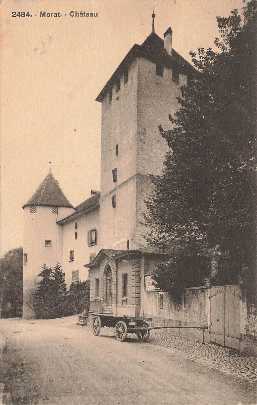 Cartoline postali: Morat Chäteau – Usato da Biasca venduto da Blenio71