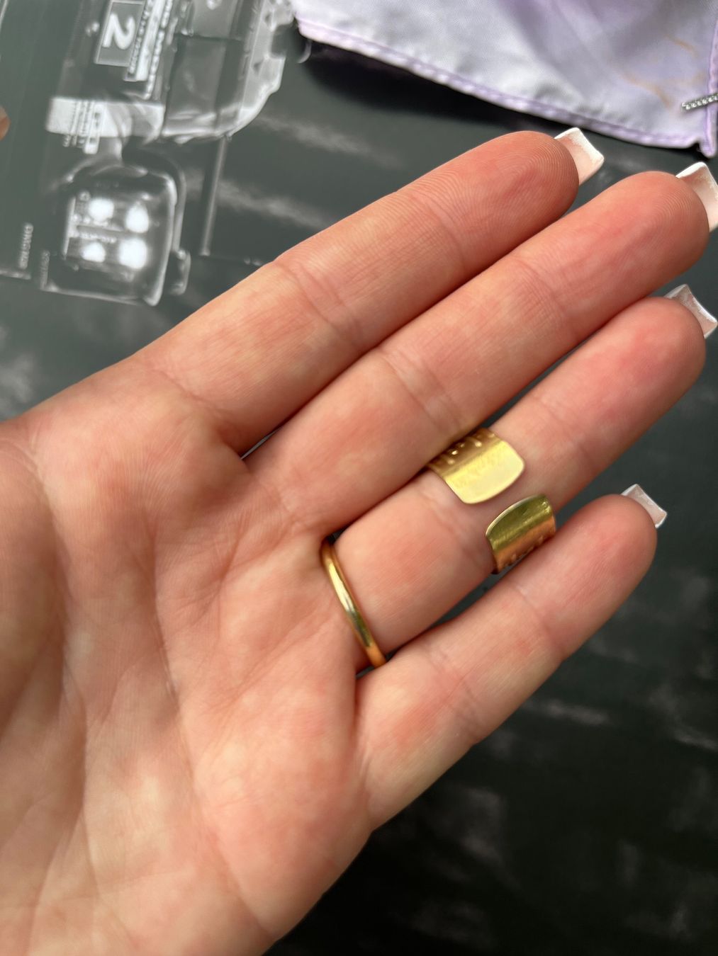 Anelli: New  rings size 18 and one size – Nuovo (secondo la descrizione) da Chêne-Bougeries venduto da Seetooyoo 3