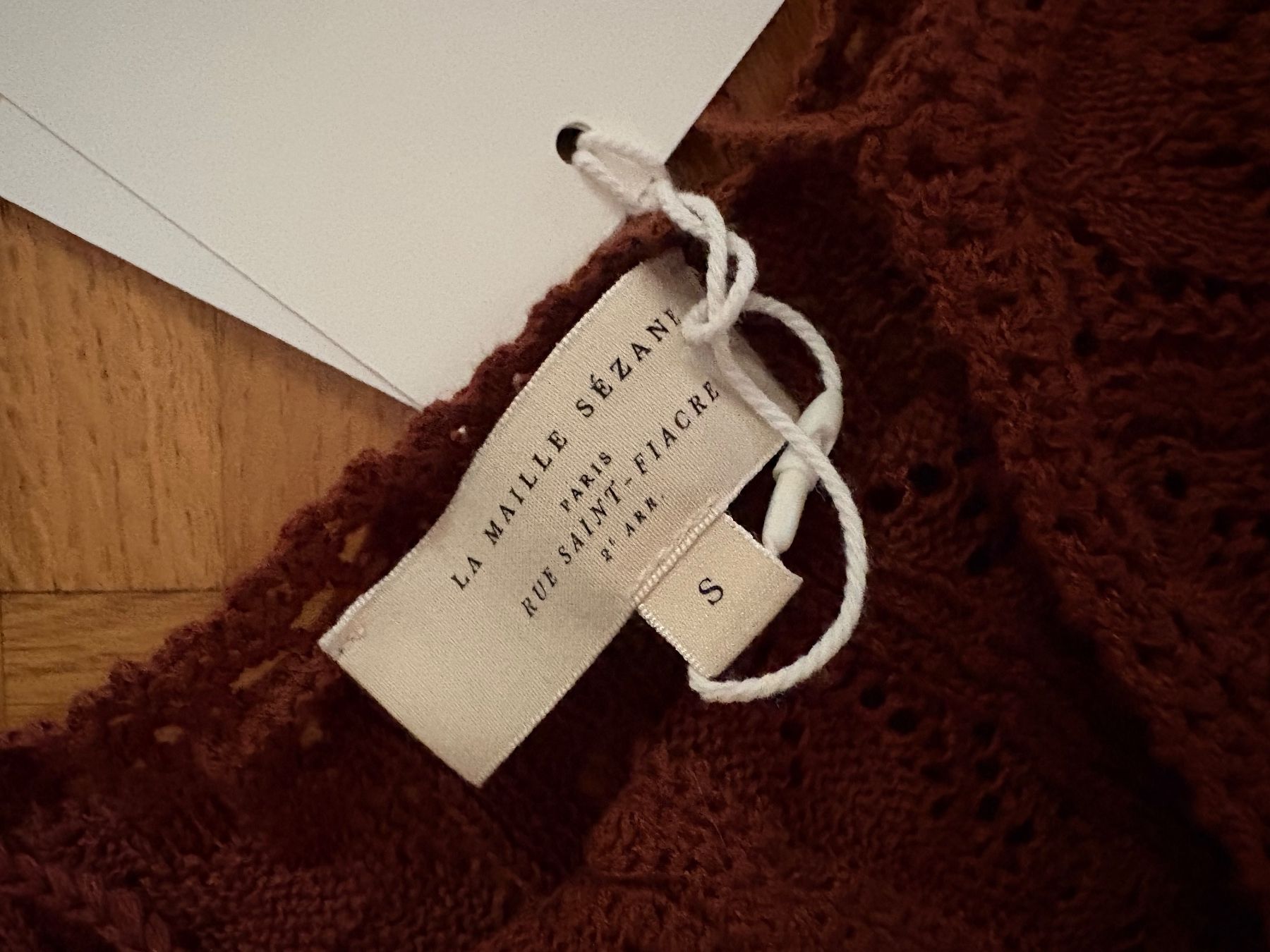 Sezane Tops: Sézane Top Brown  Gr. S – Neu und originalverpackt aus Genève von sunandwind 1