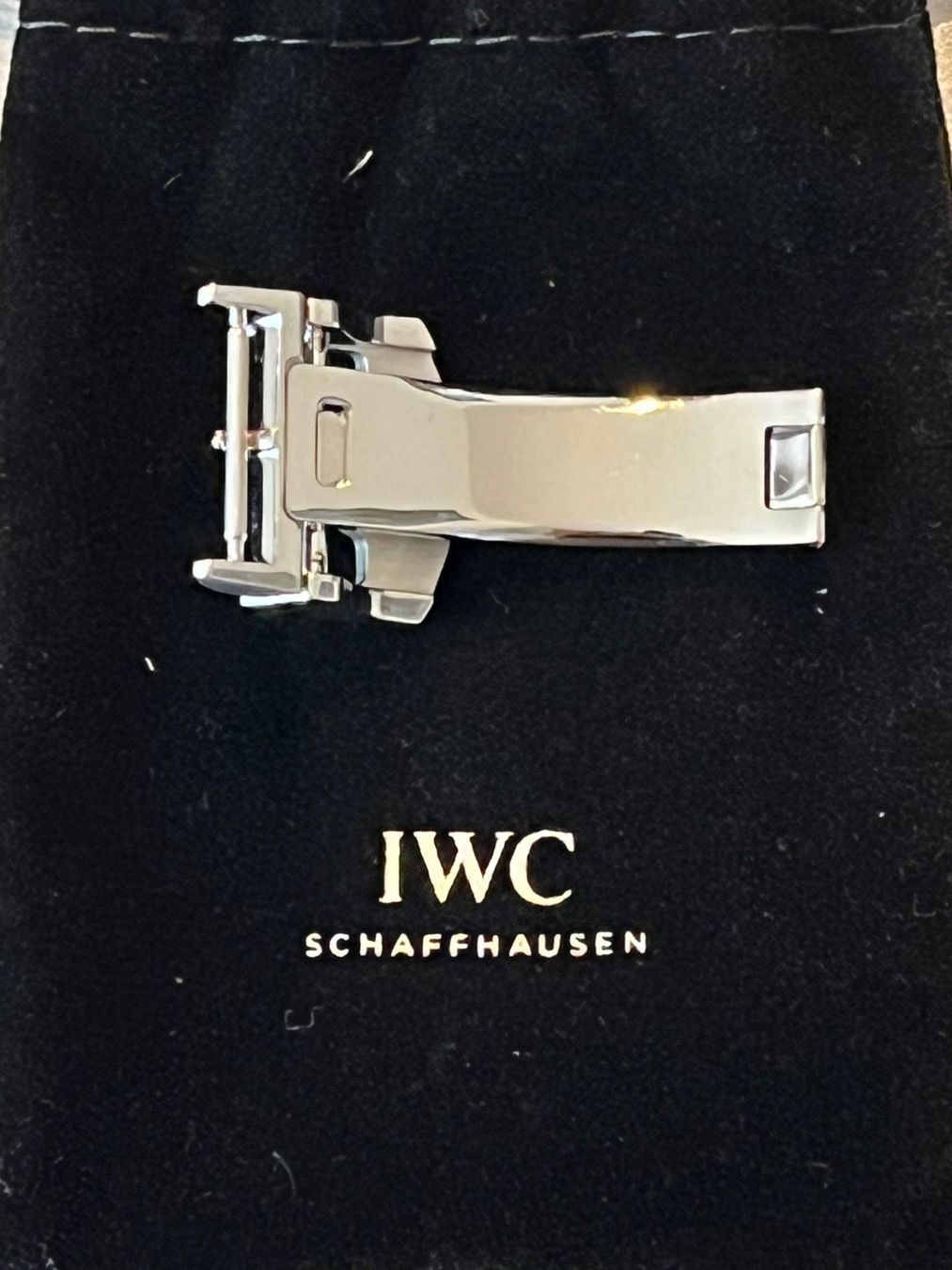 IWC Uhren: IWC Faltschliesse IWC – Gebraucht aus Neuhausen von Dr17 1