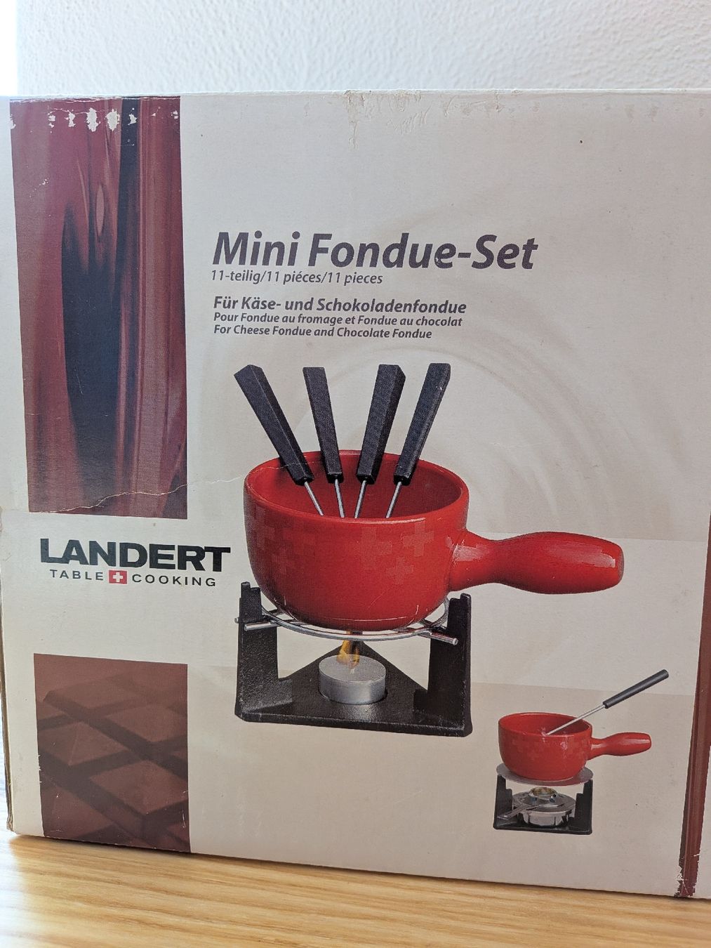 Appareils de cuisine: Mini Fondue-Set rot – Neuf (Voir description) à Zizers par reb_f2jc 2