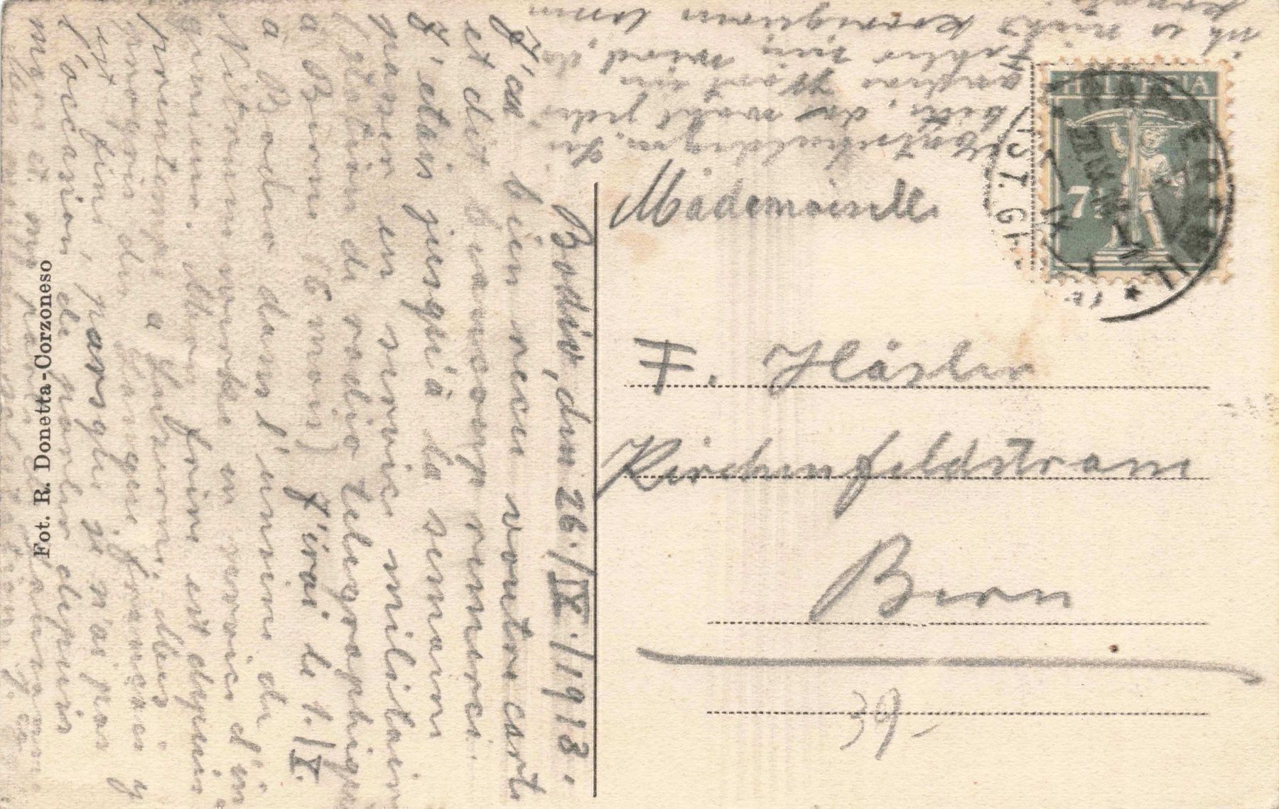 Cartoline postali: Comprovasco Acquarossa staz foto Donetta – Usato da Biasca venduto da Blenio71 1