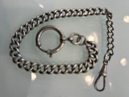 Alte Taschesuhrkette  28 cm lang