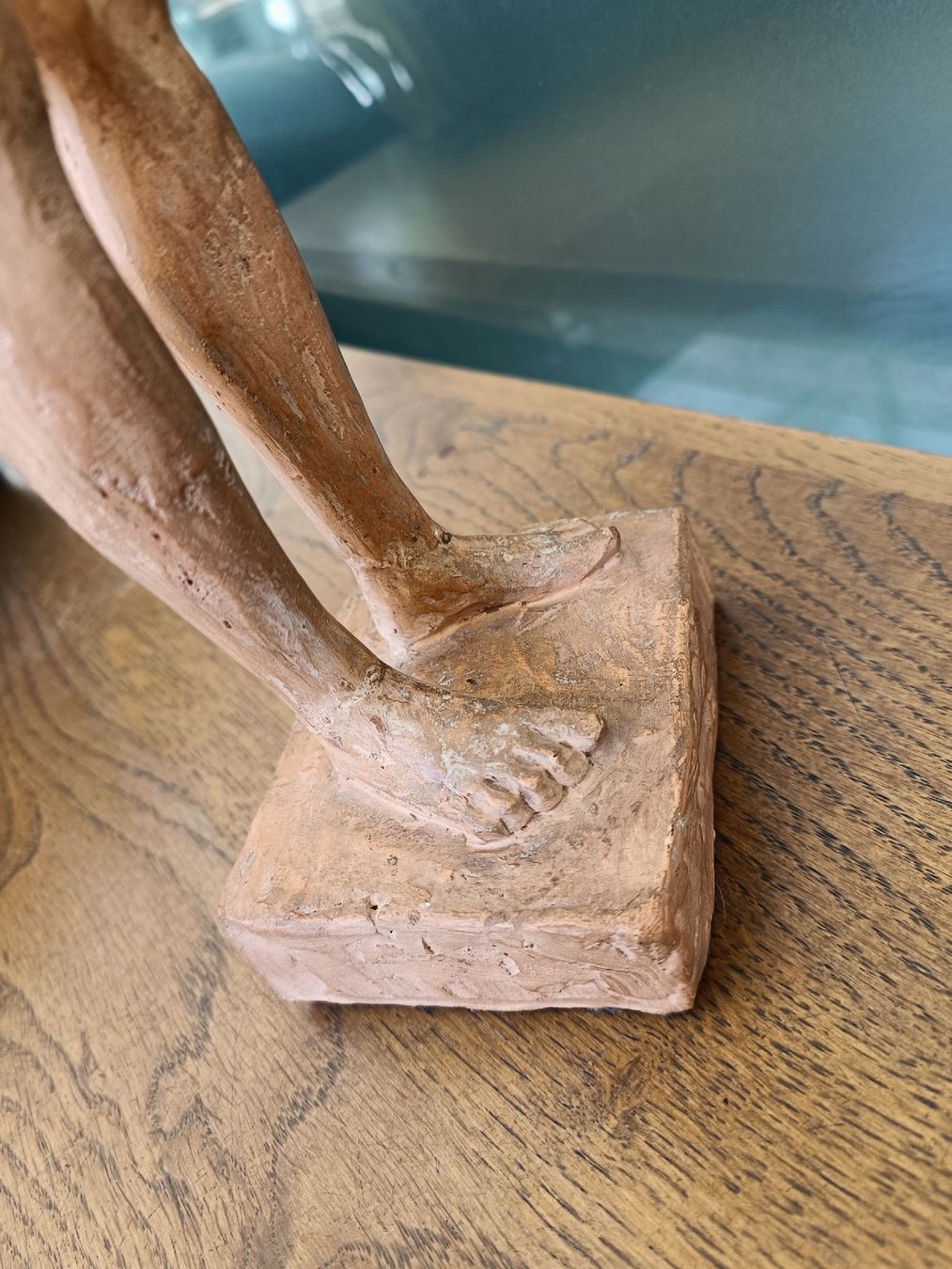 Figuren: Weiblicher Akt stehend / von Hermann Haller ? – Gebraucht aus Brugg AG von Ente015 5