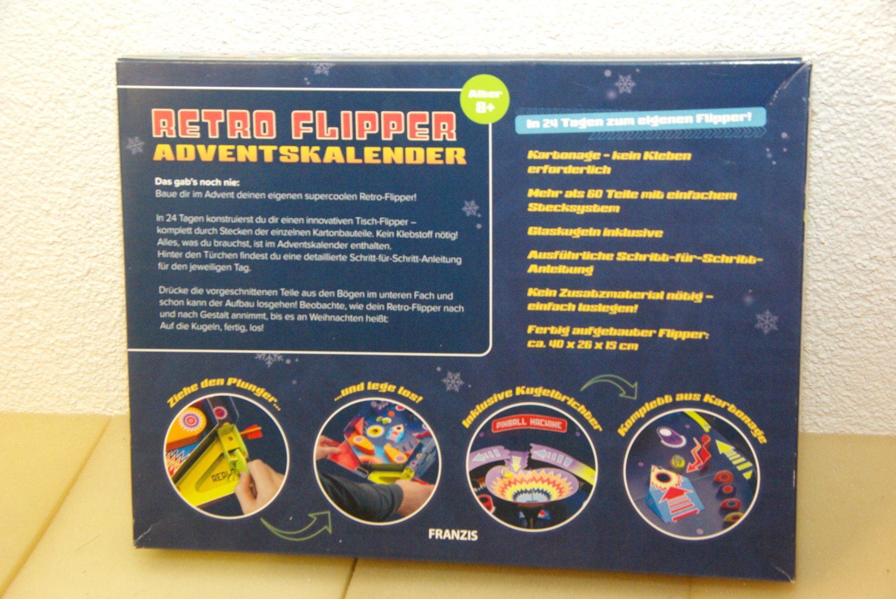 Flipperkästen: Flipper Retro - Adventskalender, in OVP – Neu und originalverpackt aus Herisau von Cevianer1844 3