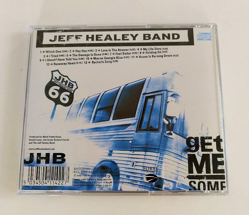 CD: CD Jeff Healey Band - Get me Some – Usato da Buchs ZH venduto da Bighusky 1