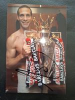 Rio Ferdinand Autogramm, persönlich getroffen