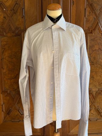 T.M.LEWIN JERMYN STREET LONDON Hemd FINNEST TWO-FOLD COTTON