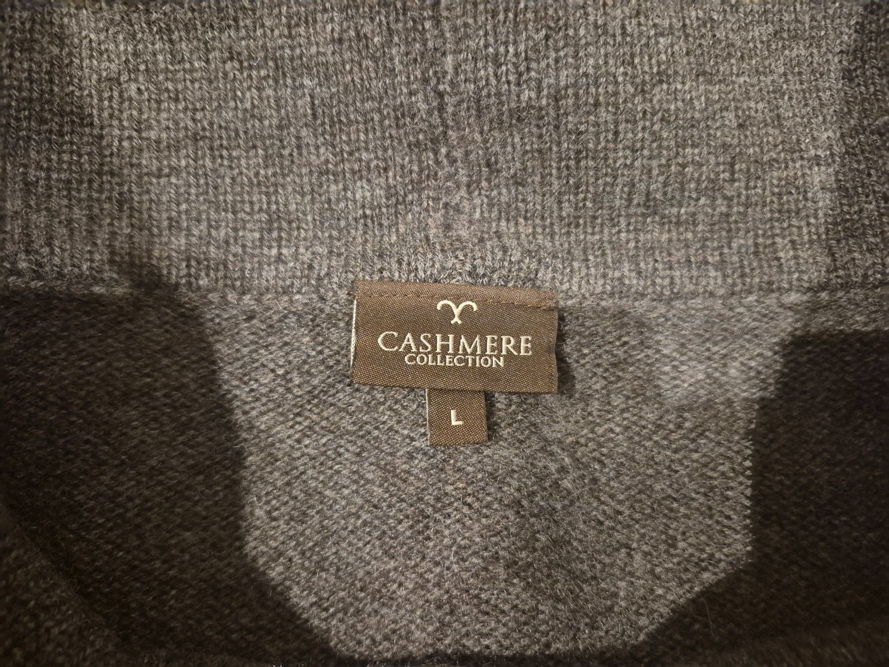 Pulls & Sweat-shirts: Damen Pullover braun mit Wasserfallkragen Kaschmere – D'occasion à Zürich par Roberto040 4
