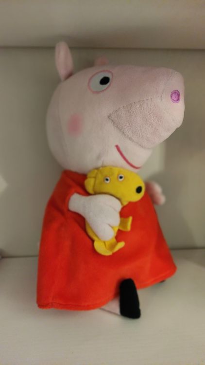 Ty Peppa Wutz Prinzessin Teddy – 15 Cm, Weiches Kuscheltier, Offizielles Merchandise