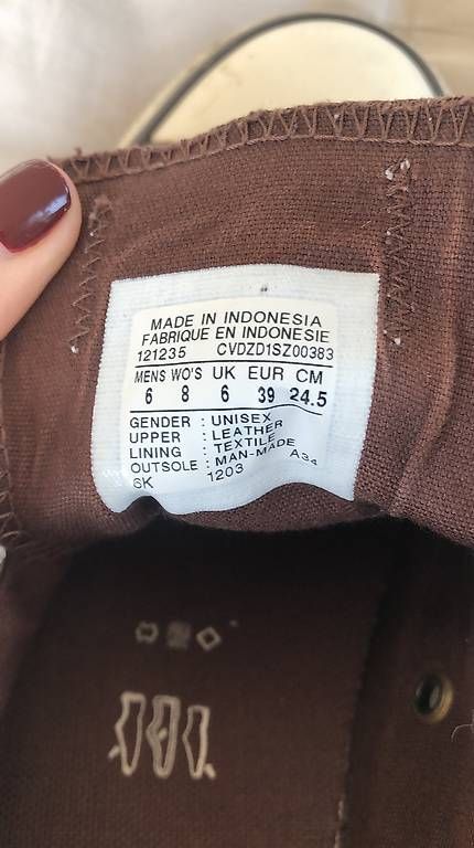 Converse Scarpe da uomo: Leather converse – Usato da Zurich venduto da MariaSPO 1