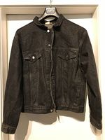 Veste vintage HARLEY DAVIDSON denim / jeans / cuir L