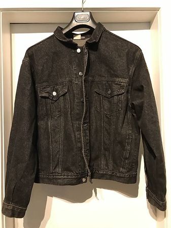 Veste vintage HARLEY DAVIDSON denim / jeans / cuir L