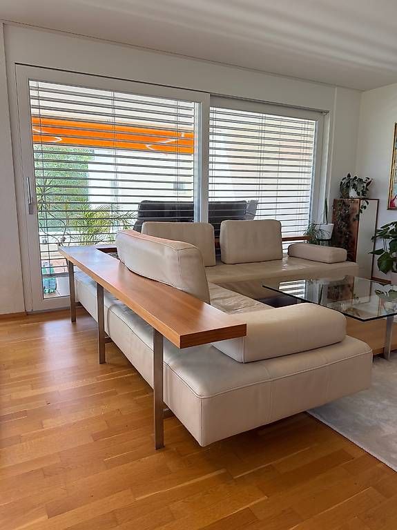 Divani: Rolf Benz Dono 6100 Leder Ecksofa Beige Sofa Couch – Usato da St. Urban venduto da pet_k296 3