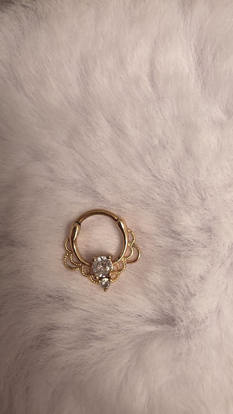 Gioielli per piercing: Septumpiercing mit Stein – Nuovo (secondo la descrizione) da Widen venduto da kev_f5vk