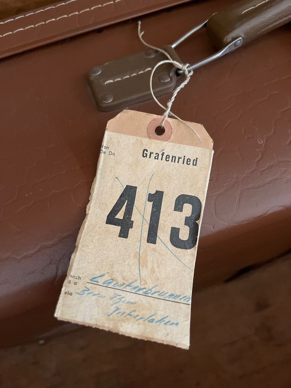 Valigie: Antiker Reisekoffer – Usato da Grafenried venduto da Stellare 2