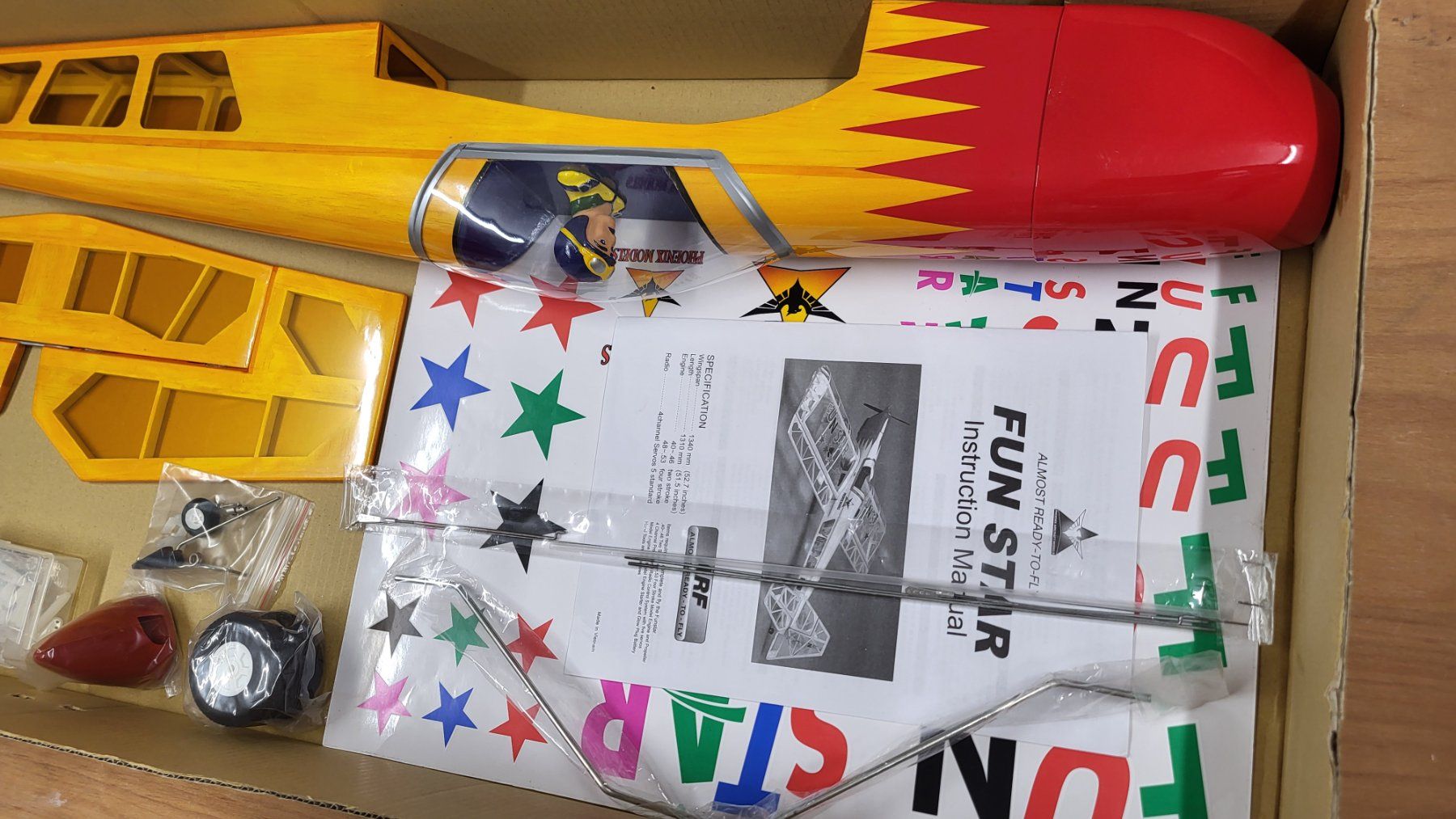 RC Modellbau: FUNSTAR 3D Model Aircraft Phoenix Models – Neu (gemäss Beschreibung) aus Sulgen von  6