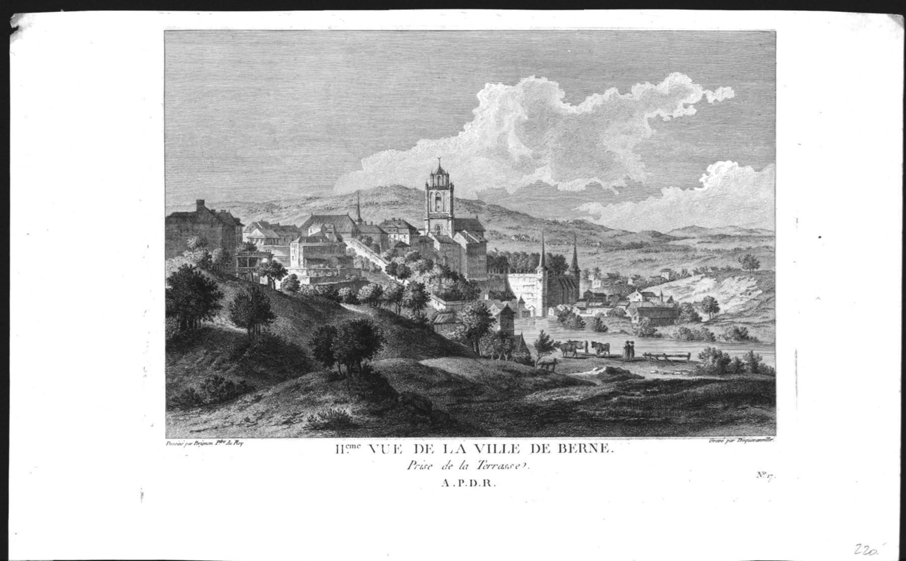 Incisioni: Bern Originalkupferstich 1780 – Usato da Rafz venduto da Helvet32