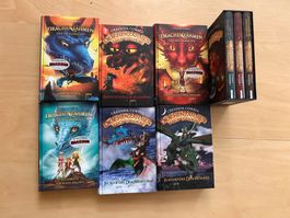9 Bücher Drachenzähmen leicht gemacht gebraucht super