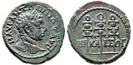 BITHYNIA. Nicaea. ELAGABALUS AE Diassarion (218-222 AD)